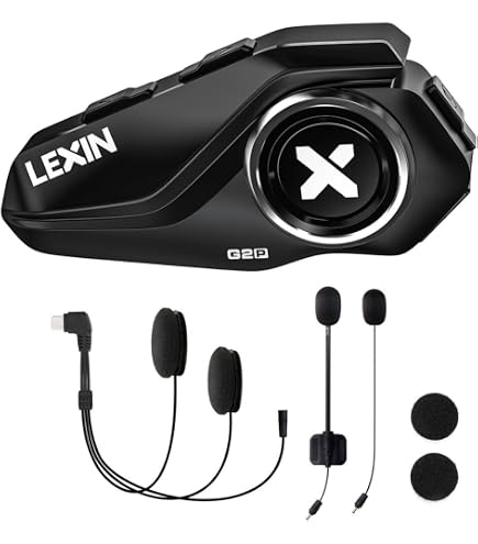 Fodsports FX8 Pro - Auriculares para motocicleta con doble chip